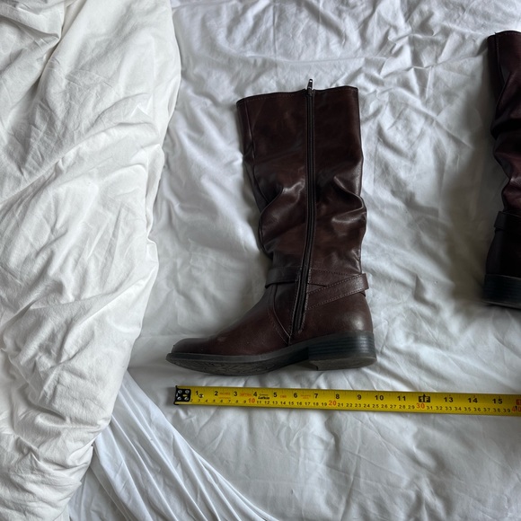 Brown knee boots - Picture 6 of 7